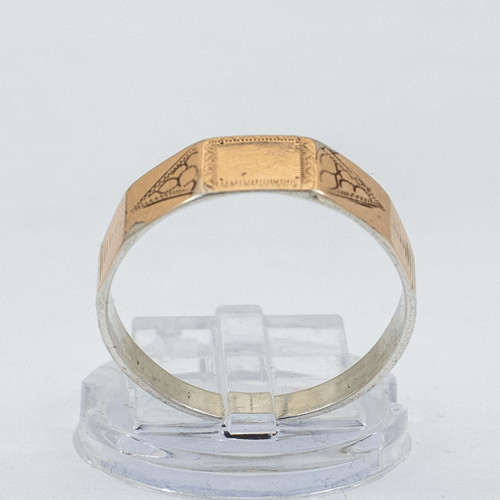 Bague ancienne argent avec - bague, en