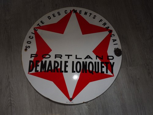 Plaque emaillee ciment - emaillee,