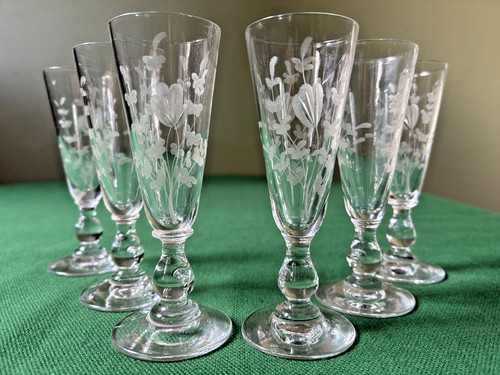 Lot verres liqueur - 6,