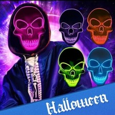 Masque Halloween Crane Led