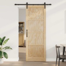 Porte coulissante Bois de pin