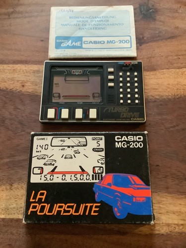 Rare jeu casio la poursuite - la,