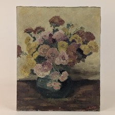 Tableau Ancien Huile sur Toile
