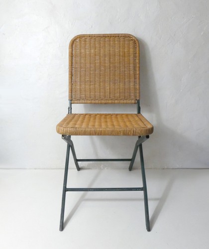 Chaise pliante vintage - chaise,