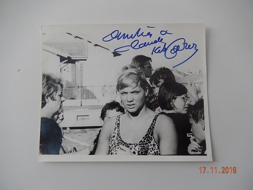 Autographe christine caron - autographe,