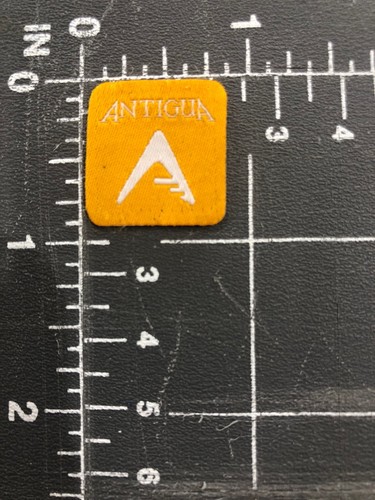 Antigua lettre logo patch - antigua,