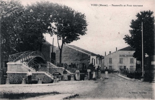 Cpa void passerelle et - 55,