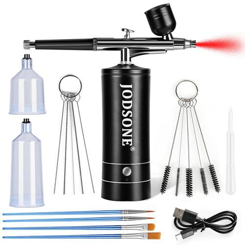 Cordless airbrush kit - cordless, w/