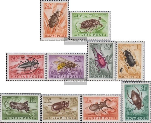 Timbres hongrie 1954 - timbres, mi