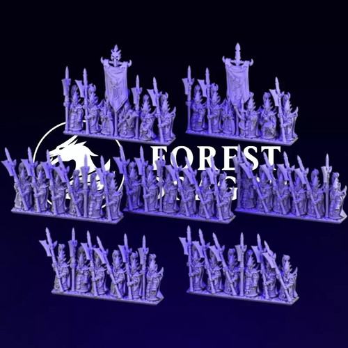 Elfes noirs gardes - elfes,
