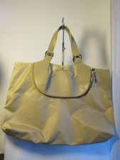 sac pliable  lancel  cuir et