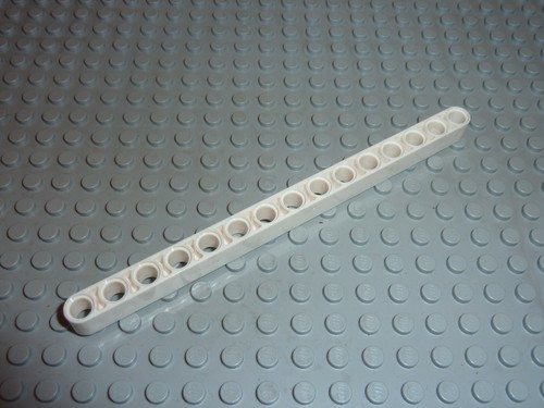 Lego technic white beam ref - beam, 15
