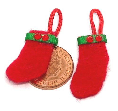 Bas noël maison - bas, poupée