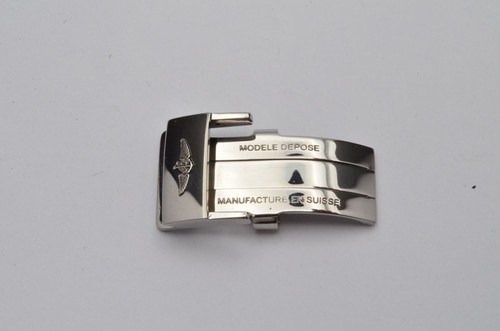 Breitling cuir bracelet - bracelet, boucle