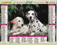 Calendrier Almanach 1997 de La Poste Ptt - Haute-Saône 70 & ter. De Belfort 90