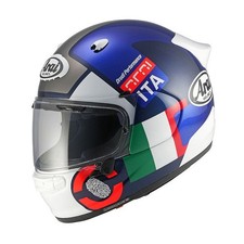 Casque De Moto Intégral Arai Quantic Nation IT Bleu/Blanc Brillant AR3115NI