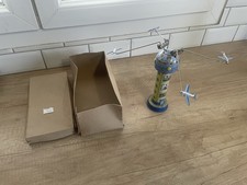 Carrousel Avion Ancien Jouet En Tôle Mécanique Avec Sa Clé 