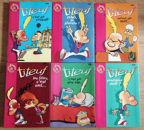 Lot livres série titeuf - de,