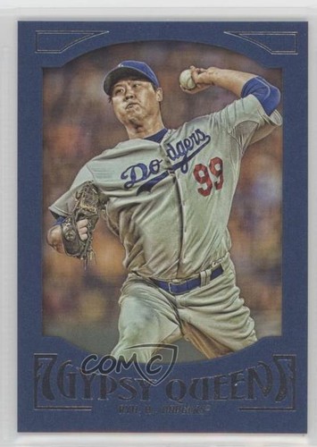 2016 topps gypsy queen blue - queen,