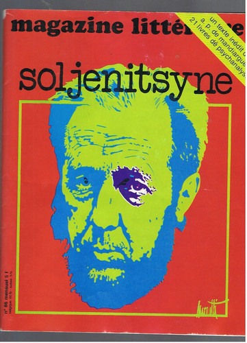 Magazine litteraire 1974 - magazine, n°86