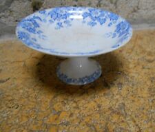 Ancien PLAT à  GATEAUX FLORAL