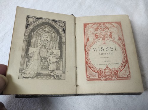Ancien missel romain limoges - missel,