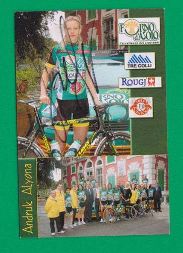 Cyclisme carte cycliste andruk - cyclisme,