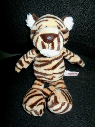 Doudou peluche tigre beige - peluche,