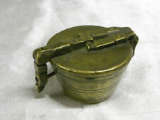 ANCIENNE BOITE A GODET BRONZE POUR POIDS PILE NUREMBERG