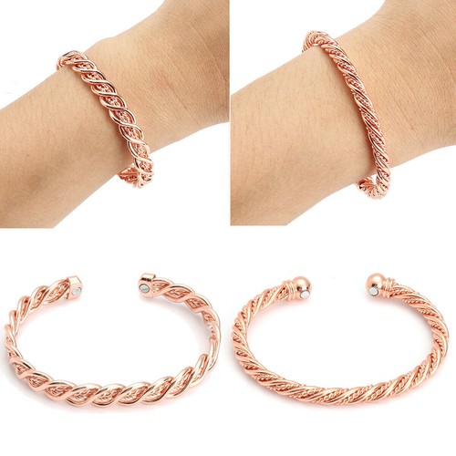 Bracelet magnétique cuivre - bracelet, en