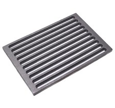 Grille En Fonte 30x20, 6x1 CM pour Cheminée Poêle Barbecue Fond pour Cendre
