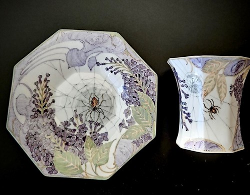 Tasse soucoupe en - et,
