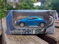 NOREV 1/64 3 INCHES PEUGEOT 207CC BLEUE DANS SA BOITE D'ORIGINE 