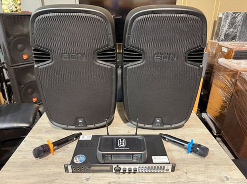 Jbl eon515xt karaoke - x2, set