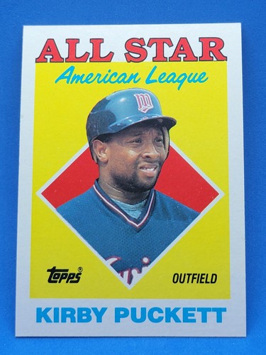 1988 topps 391 - #391, puckett