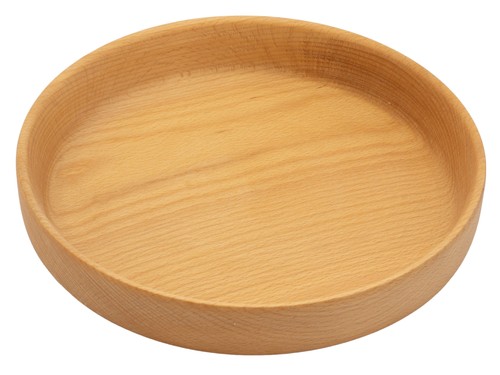 Saladier bois 24cm hêtre - saladier, –