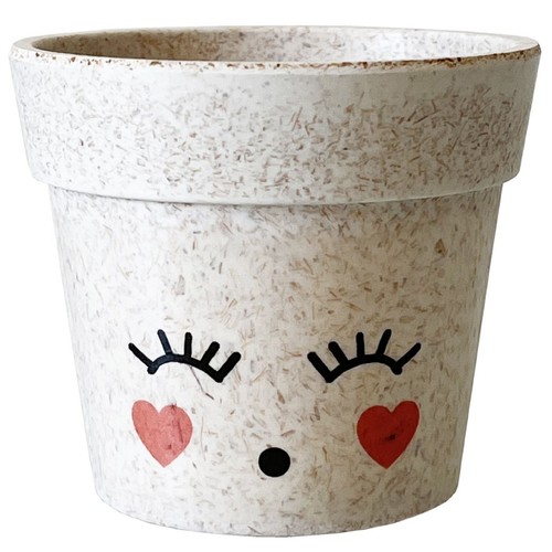 Cache pot bambou cm - pot, en