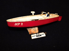 BEL ANCIEN CANOT AUTOMOBILE JEP 2 / EN TOLE / MECANISME OK / #.1