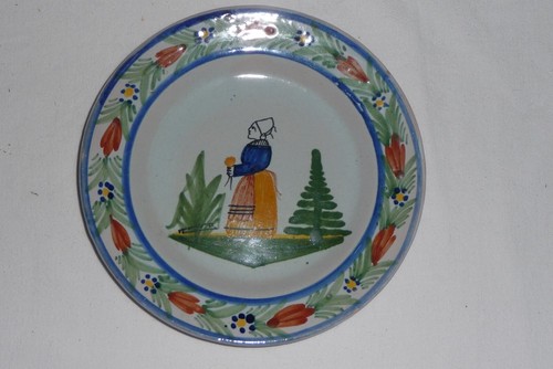 Ancienne assiette faience - ancienne,