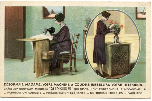 Machine coudre singer - à,