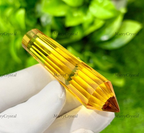 Quartz citrine pointe - quartz, citrine,