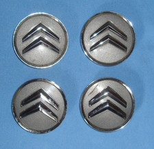4x Capuchons Originaux Cache moyeu de Jante Enjoliveurs Citroën 9681280680