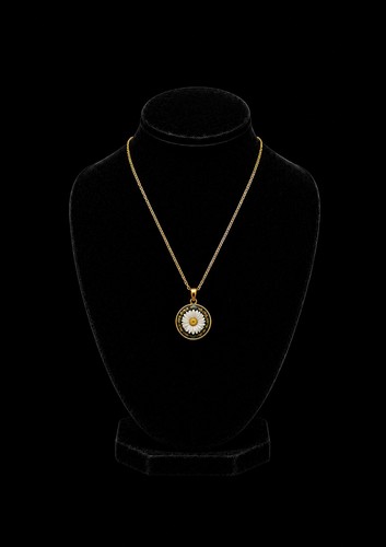 Collier marguerite plaqué - marguerite,