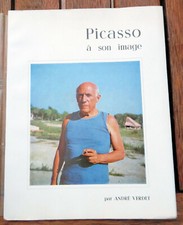 PICASSO/A SON IMAGE/ANDRE VERDET/1956/CLOUZOT/MYSTERE PICASSO/PHOTOS
