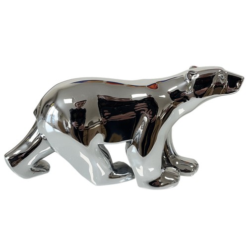 Statue ours silver - l'ours,