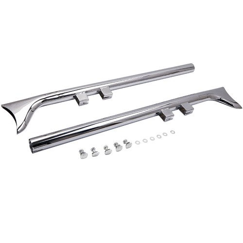 Fishtail exhaust slip - slip, on