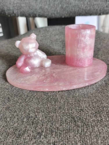 Compo ourson pot rose - et,