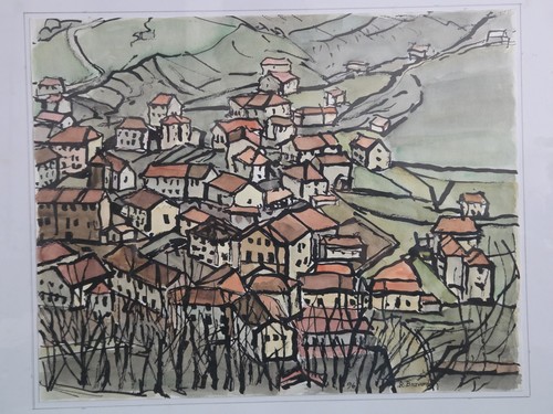 Roger bravard espelette pays - bravard,