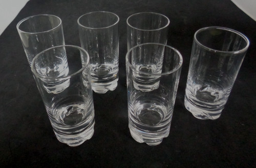 Verres shot cristal signé - a,