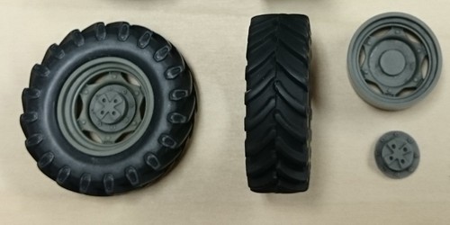 Roue avant tracteur - tracteur,